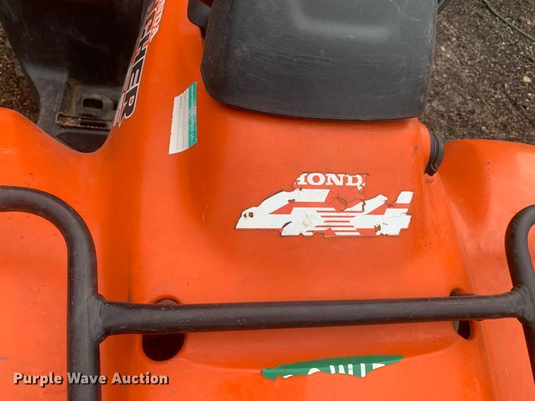 image for item LI9109 2002 Honda TRX350FE  ATV