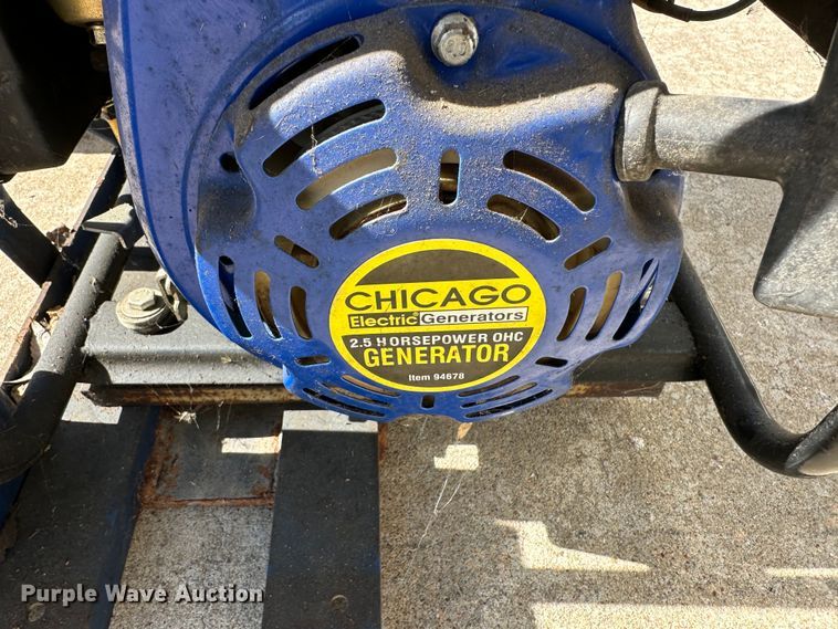 image for item LN9075 Chicago Electric  generator