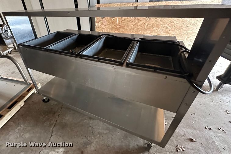 image for item LN9097 Vollrath ServeWell 38104  four well steam table