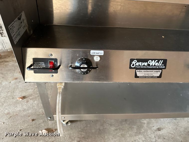 image for item LN9097 Vollrath ServeWell 38104  four well steam table