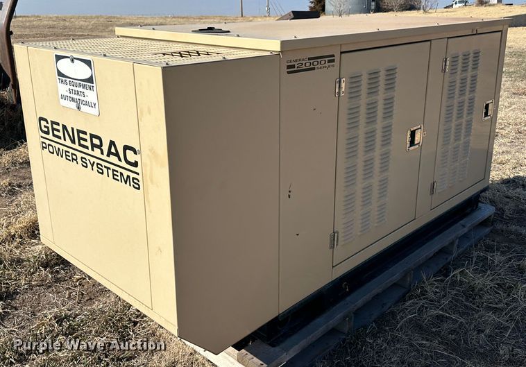 image for item LT9170 2002 Generac 2772130100  generator