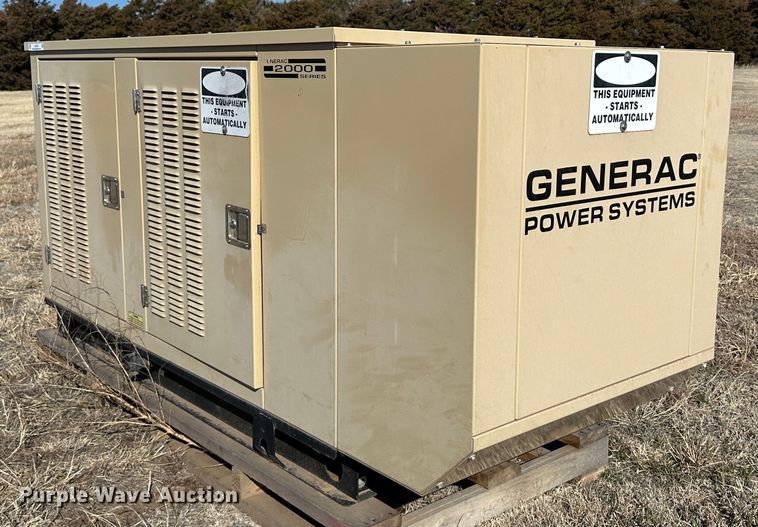 image for item LT9170 2002 Generac 2772130100  generator