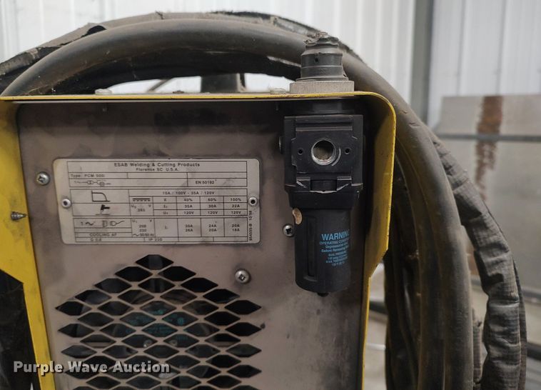 image for item LT9545 Esab PCM-500i  plasma cutter