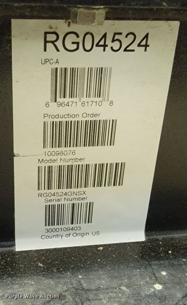 image for item LV9294 Generac RG04524GNSX  generator