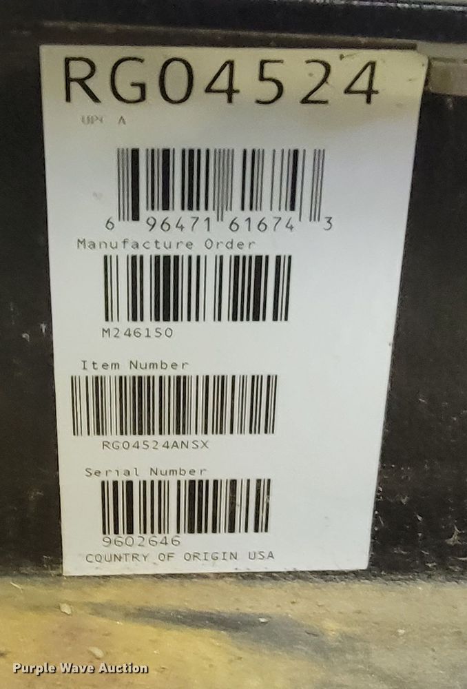 image for item LV9295 Generac RG04524ANSX  generator