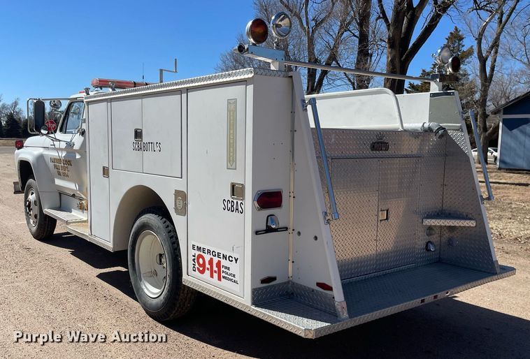 image for item MA9963 1979 Ford  pumper fire truck