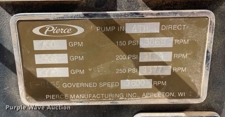 image for item MA9963 1979 Ford  pumper fire truck