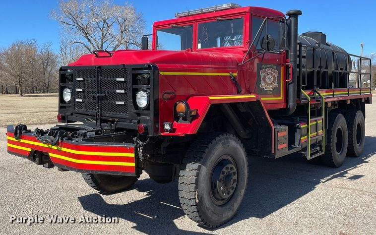 image for item MA9965 1983 Am General  truck cab and chassis