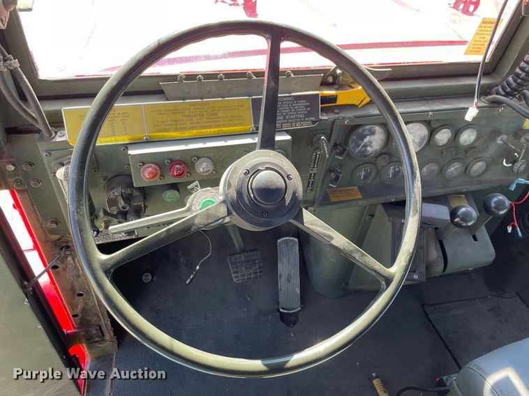 image for item MA9965 1983 Am General  truck cab and chassis