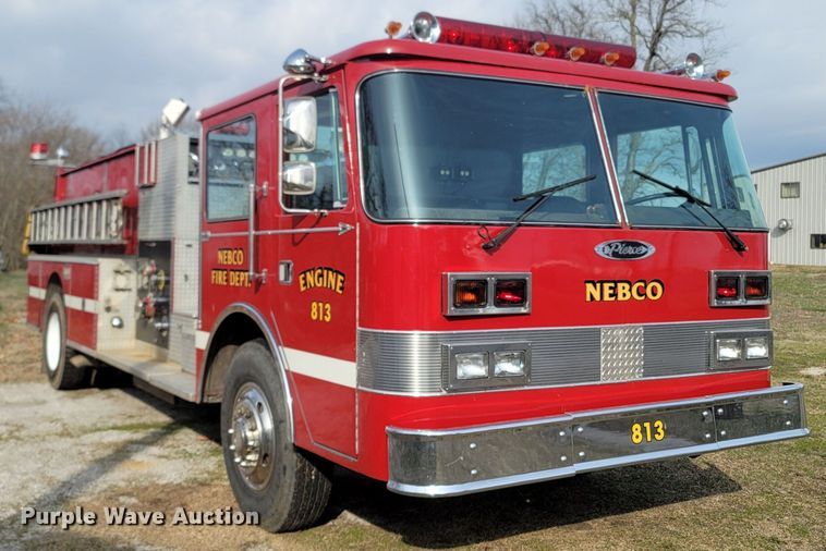 image for item MB9831 1981 Oshkosh V-1624M SPCL  pumper fire truck