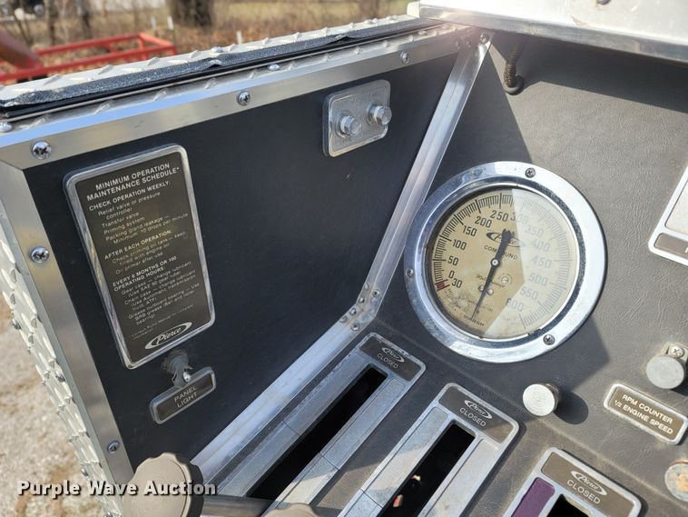 image for item MB9831 1981 Oshkosh V-1624M SPCL  pumper fire truck