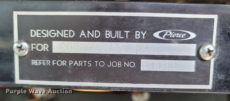 image for item MB9831 1981 Oshkosh V-1624M SPCL  pumper fire truck