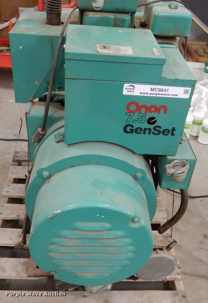 image for item MC9841 Onan 7.5 GenSet  generator