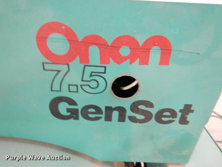 image for item MC9841 Onan 7.5 GenSet  generator