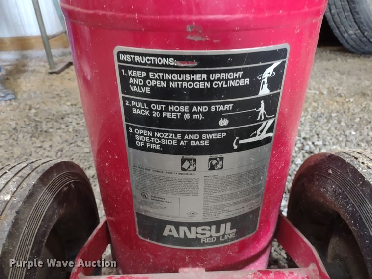 image for item MD9436 Ansul Red Line  fire extinguisher
