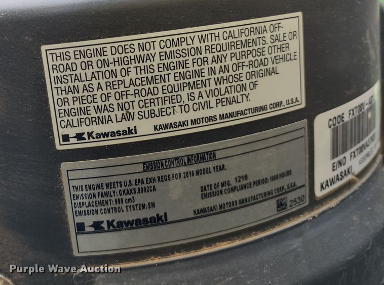 image for item MD9462 John Deere Z970R  ZTR lawn mower