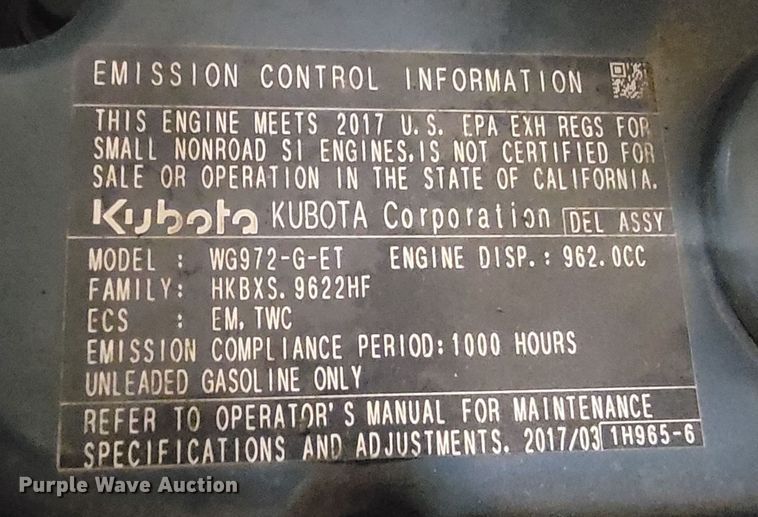 image for item ME9771 Grasshopper 729  ZTR lawn mower