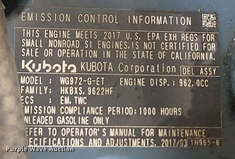 image for item ME9772 Grasshopper 729  ZTR lawn mower