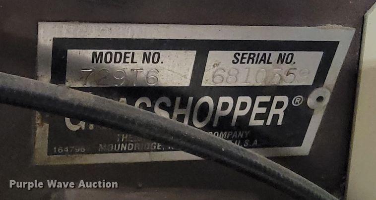 image for item ME9772 Grasshopper 729  ZTR lawn mower