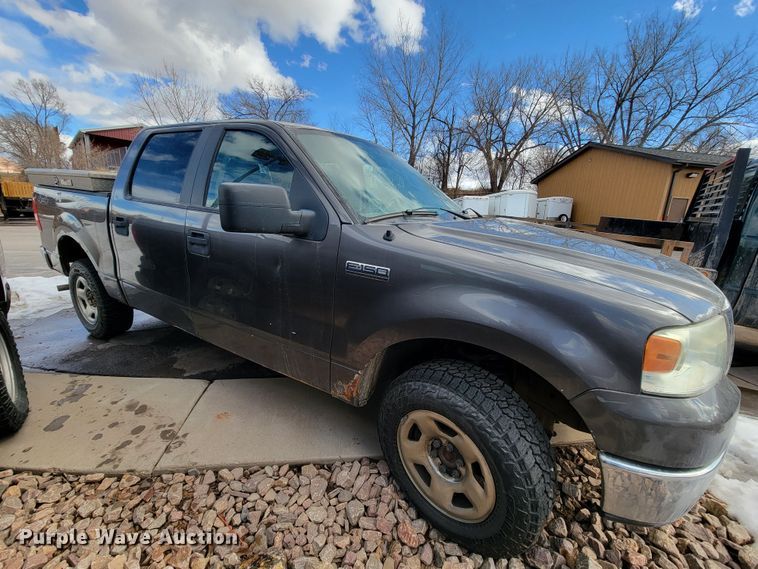 image for item ME9791 2007 Ford F150  SuperCrew pickup truck