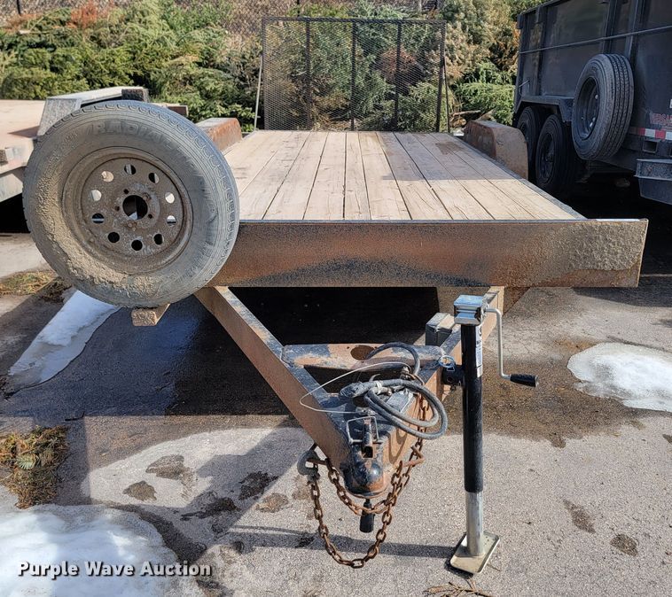 image for item ME9792 2014 Dell Rapids  equipment trailer