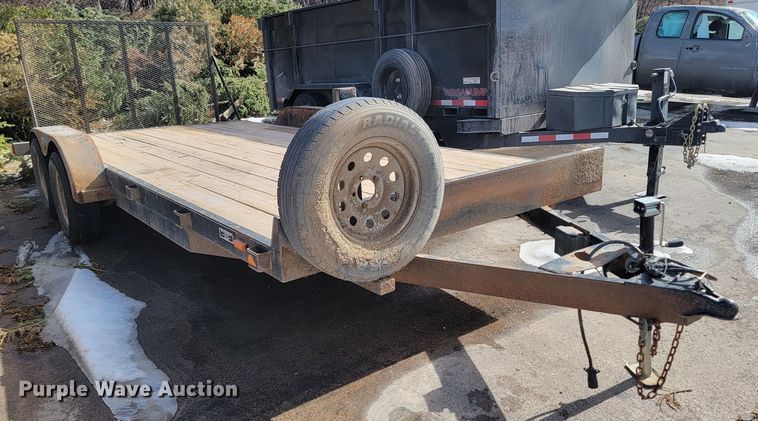 image for item ME9792 2014 Dell Rapids  equipment trailer