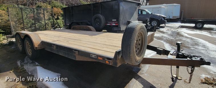 image for item ME9792 2014 Dell Rapids  equipment trailer