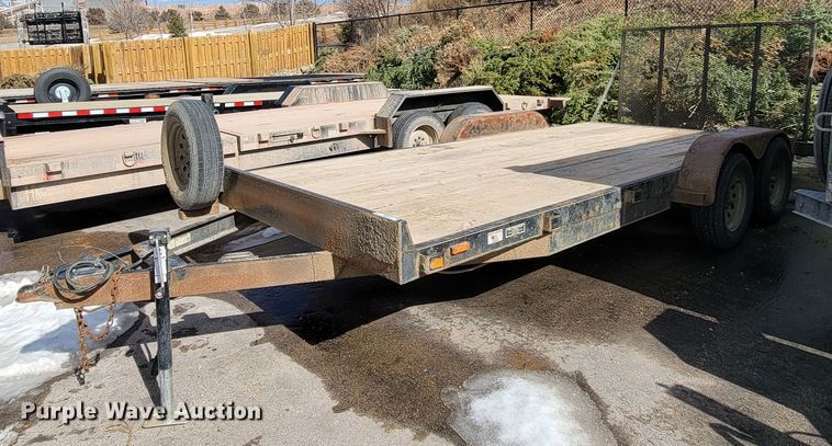 image for item ME9792 2014 Dell Rapids  equipment trailer