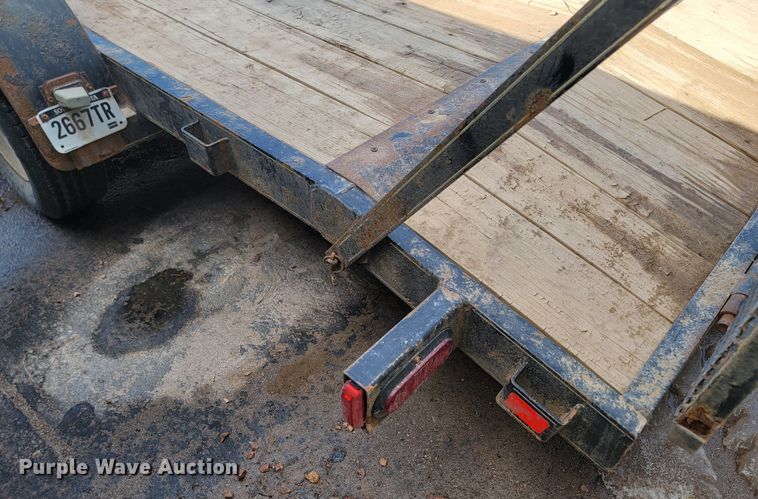 image for item ME9792 2014 Dell Rapids  equipment trailer