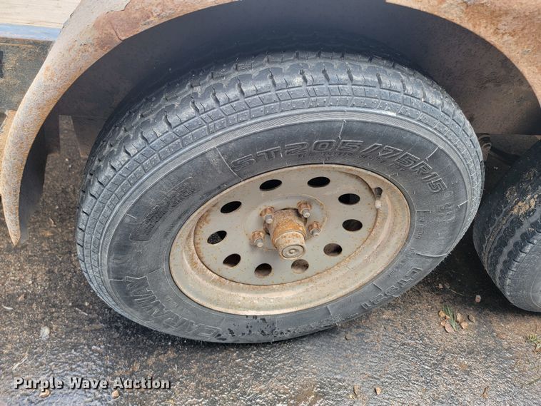 image for item ME9792 2014 Dell Rapids  equipment trailer