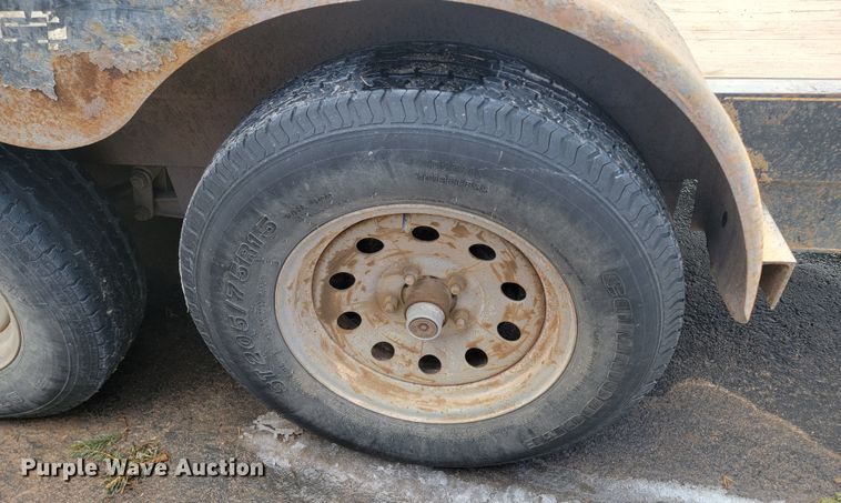 image for item ME9792 2014 Dell Rapids  equipment trailer