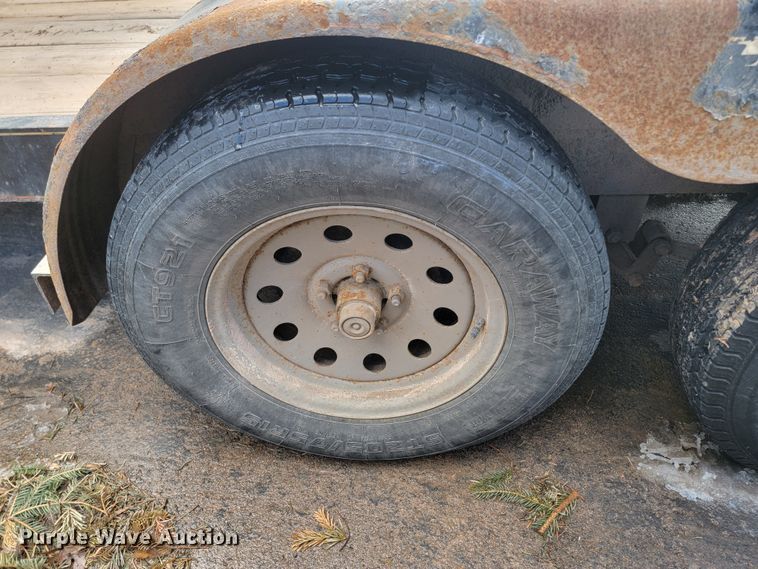 image for item ME9792 2014 Dell Rapids  equipment trailer