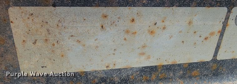 image for item ME9792 2014 Dell Rapids  equipment trailer