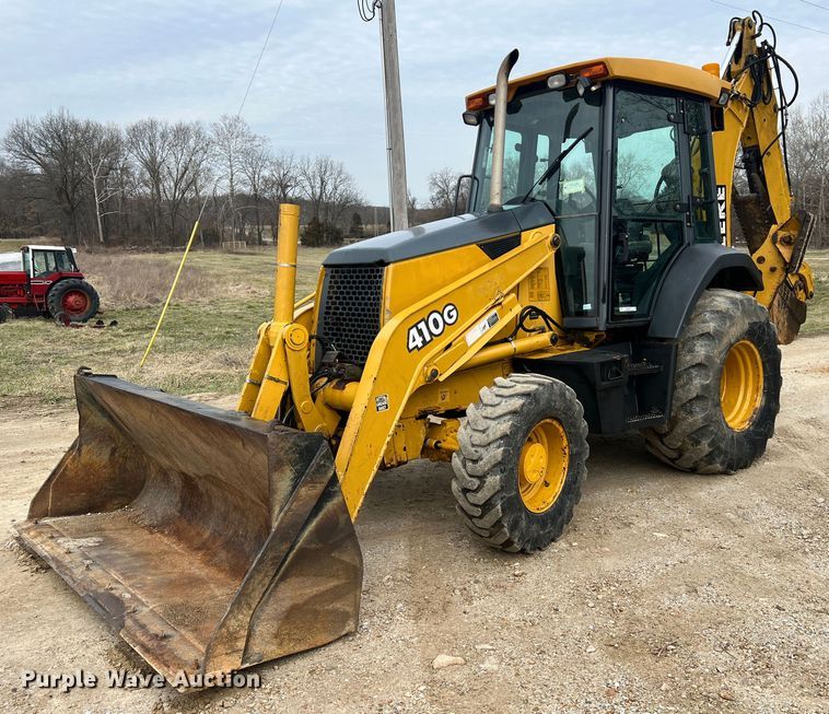 image for item MM9208 2005 John Deere 410G  backhoe