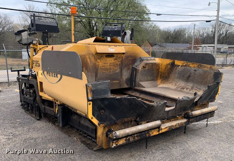 image for item MM9775 2016 Weiler P385A  paver