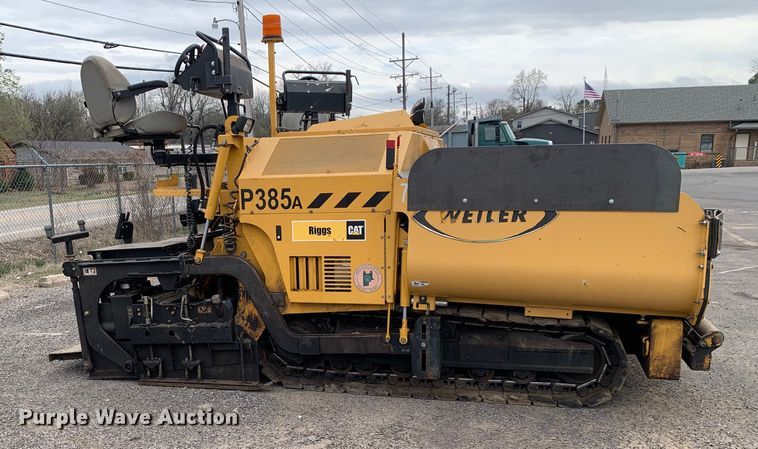 image for item MM9775 2016 Weiler P385A  paver