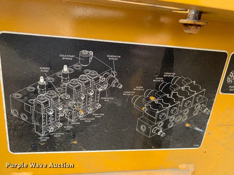 image for item MM9775 2016 Weiler P385A  paver