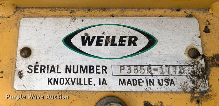 image for item MM9775 2016 Weiler P385A  paver