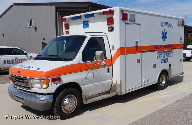 image for item MP9098 1998 Ford E450  ambulance