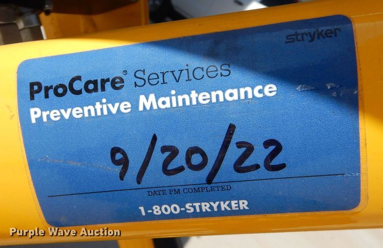 image for item MP9100 Stryker 6500 Power-Pro XT  stretcher