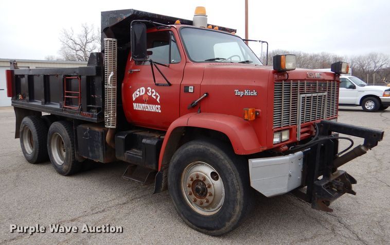 image for item MP9151 1988 GMC Top Kick C7000  dump truck