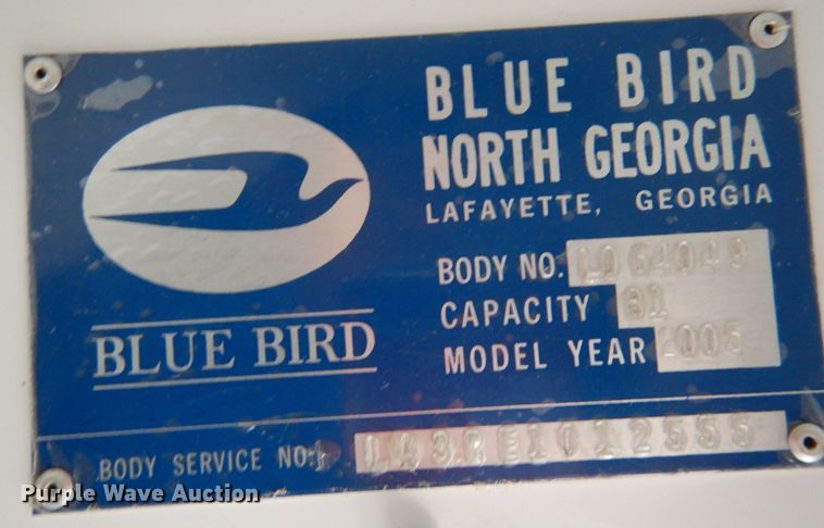 image for item MP9152 2005 Blue Bird All American  school bus