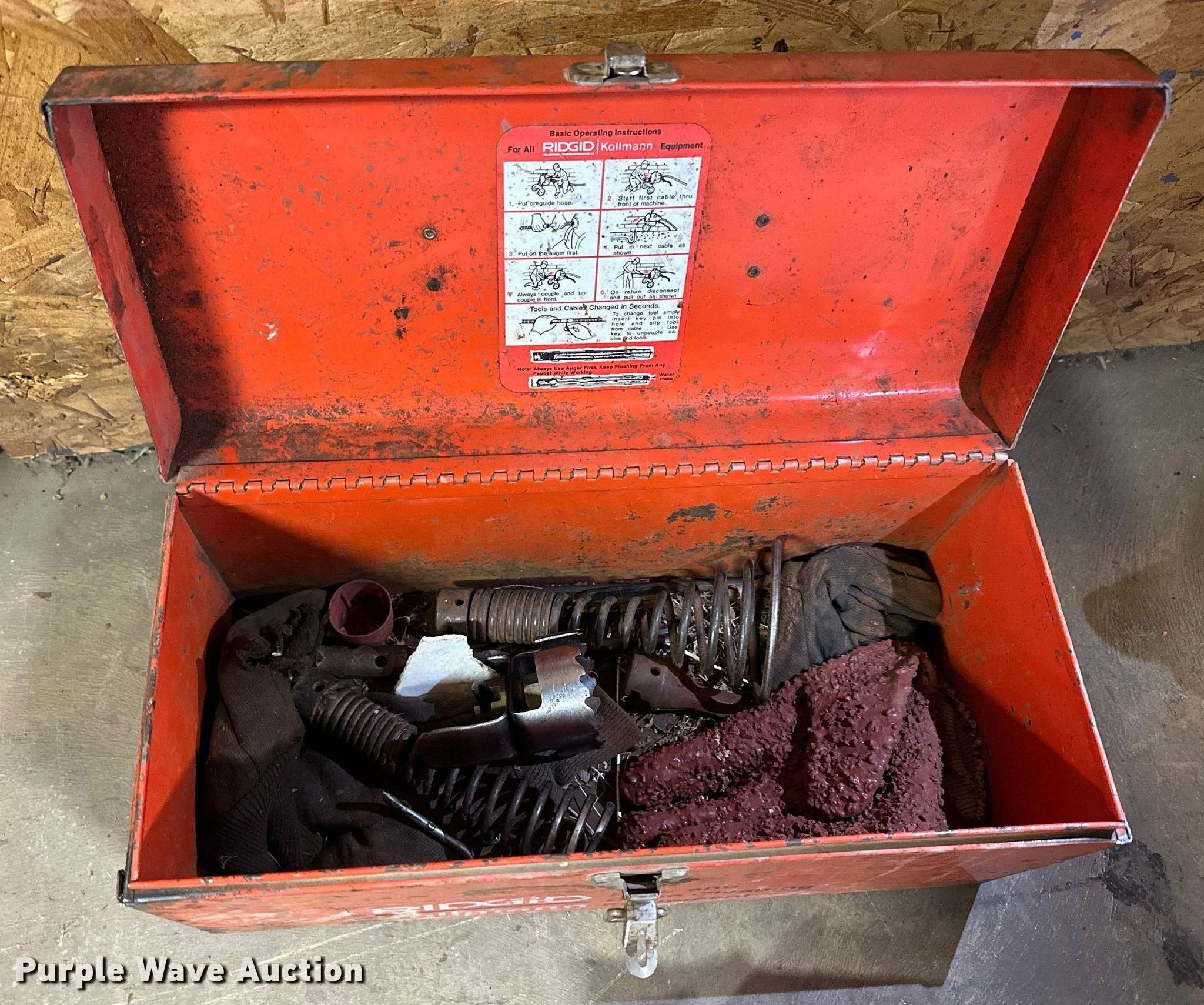 (2) drain snakes in Hutchinson, KS Item MP9175 sold Purple Wave