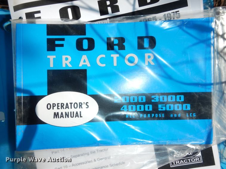 image for item DK7639 1969 Ford 5000  tractor