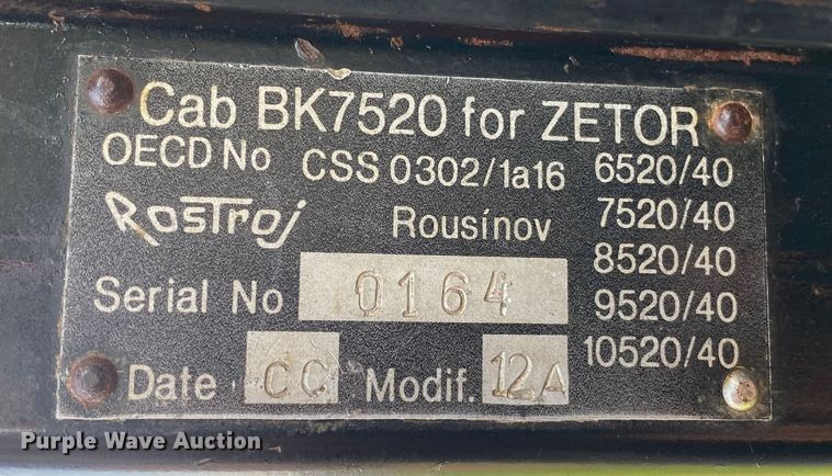 image for item DL7061 Zetor 9640  MFWD tractor