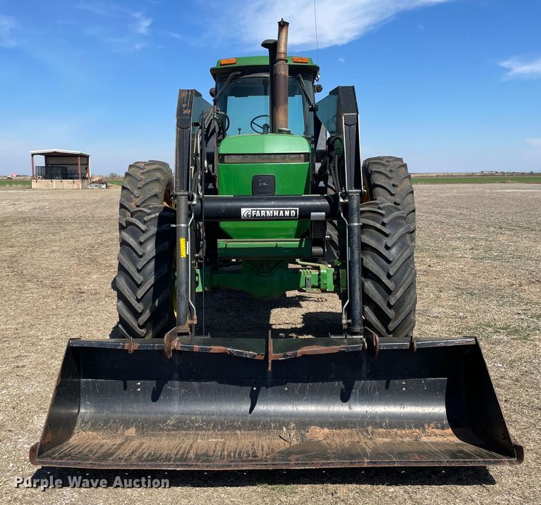 image for item DN4570 1988 John Deere 4850  MFWD tractor