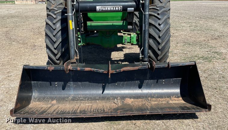 image for item DN4570 1988 John Deere 4850  MFWD tractor