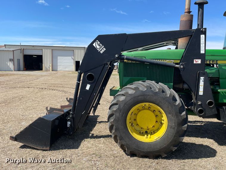 image for item DN4570 1988 John Deere 4850  MFWD tractor