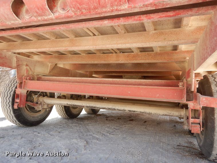 image for item DN6309 1972 Hillsboro  grain trailer