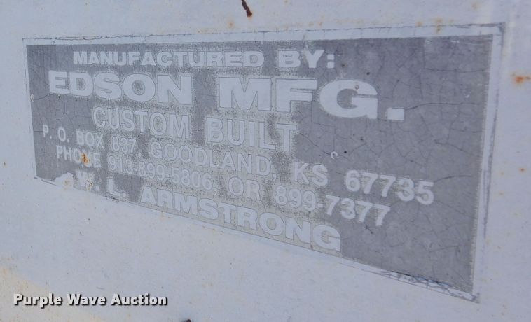 image for item DN6311 1982 Edson  grain trailer